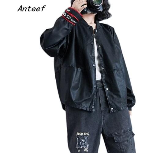 Женские кожаные куртки Anteef China At AliExpress