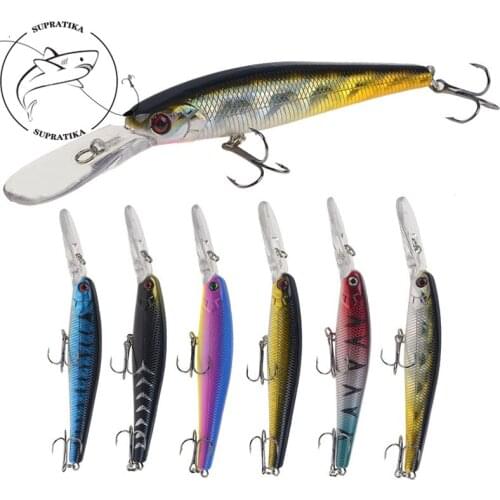 6Pcs/set 12.5cm/13.5g Artificial ABS Plastic Hard Bait 3D Eye 6# Hook Bionic Bait Sea Fishing Lure Outdoor Swimbait Lake