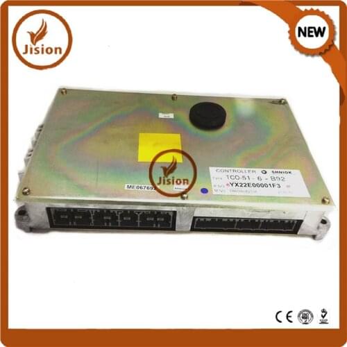 Jision Excavator Parts SK130 Excavator Controller Computer Board CPU YX22E00001F3