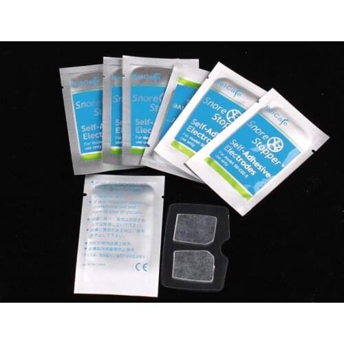 20pcs 10pack Snore Stopper patch electrode conduction sticker infrared intelligent snoring sellf adhesive nose pad electrodes