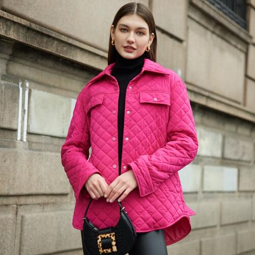 Женские красные куртки MKYN China At AliExpress