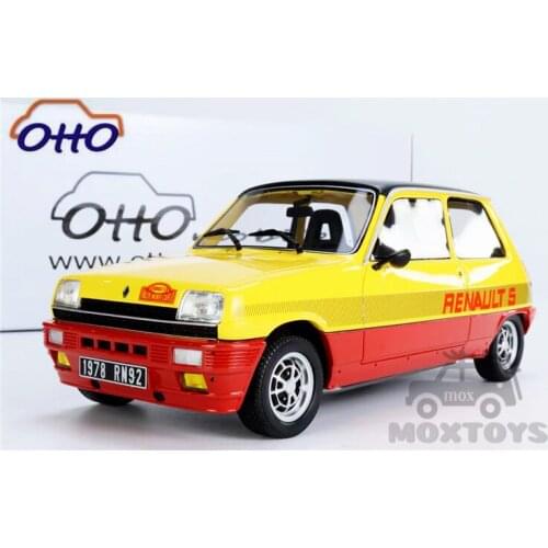 OTTO 1:18 Renault 5 TS Monte Carlo Model Car