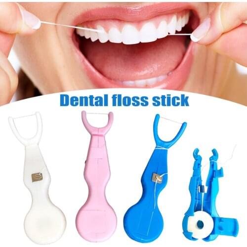 30m Nylon Dental Floss With Holder Pro Household Tooth Cleaning Pick Teeth Tool Oral Care Cleaner Tooth Care Dental Flosser