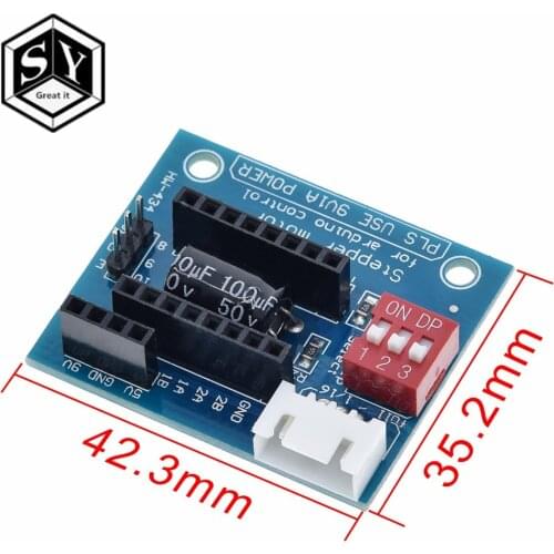 GREAT IT 3D Printer Stepper Motor Driver Control Extension Shield Board For A4988 DRV8825
