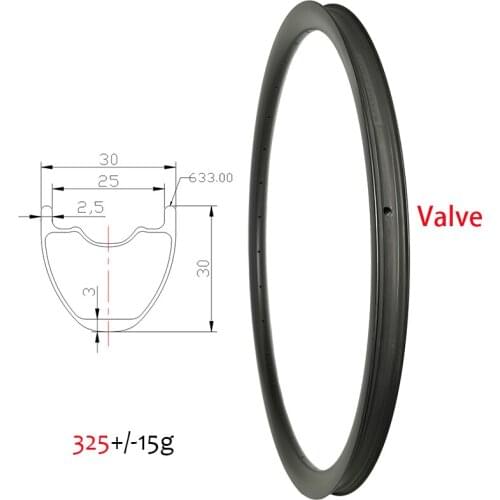 SPDSF 325g 29er SL MTB XC Trail TAPELESS 30mm wide Carbon Rim 29inch Disc Clincher Tubeless Hookless 30mm deep 24H 28H 32H 36H