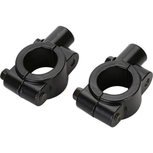 1pc Universal 10mm 7/8" Motorcycle Rearview Handlebar Mirror Mount Holder Adapter Clamp Side Mirrors & Accessories