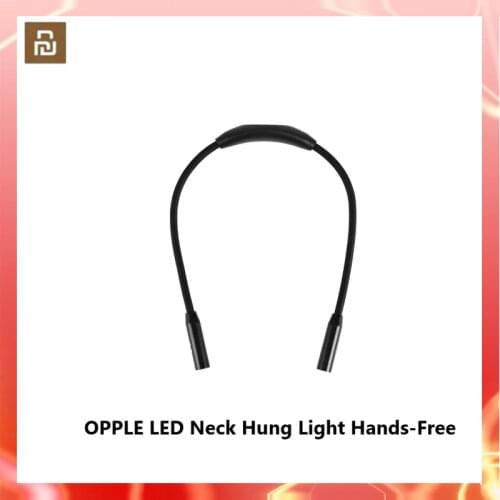 Xiaomi OPPLE LED Wearable Reading Book Light 4000K Warm White USB Rechargeable Night Lights Flexible Lamp Protable Flashlight