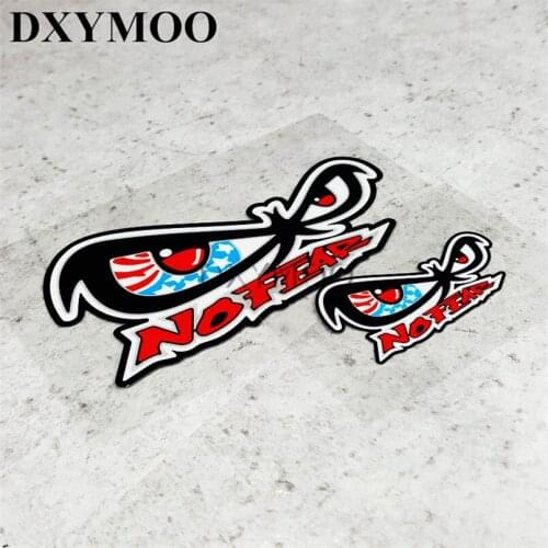 2PCS Car Stickers Moto GP Racing Motorcycle Phone Decals Bumper for Eyeballs NO FEAR