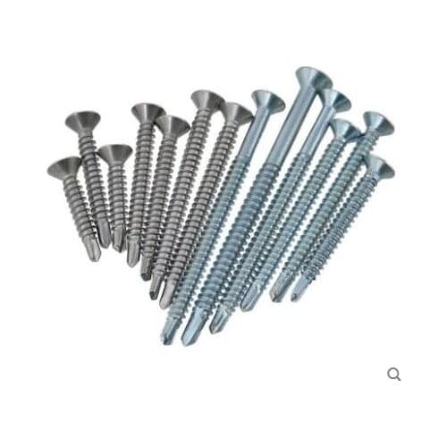 20pcs M3.9 stainless steel cross recessed countersunk head screw high quality household bolts screws 13mm-32mm length