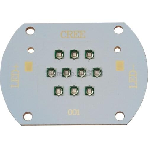 30W LG3535 10-Chip 10LED High Power UV Purple Led Emitter Lamp MultiChip Intergrated LED Light 365NM on Copper PCB