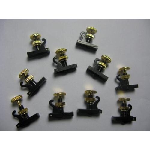 50pcs (British) hill-style violin fine tuners,adjuster for 3/4-4/4