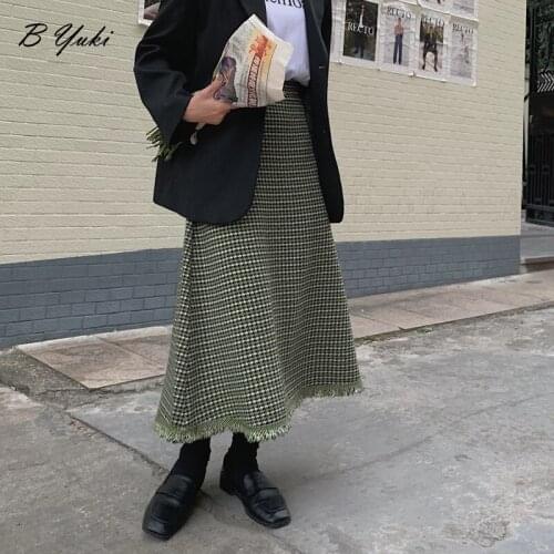 Bless YuKi Women's Knitted Skirts
