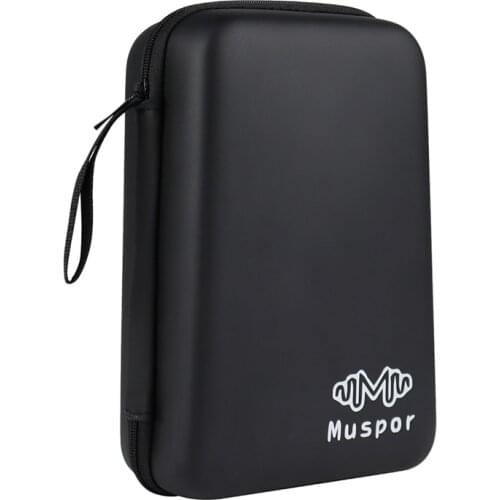 Muspor EVA Kalimba Case, Thumb Piano Case Water-Resistant Shock-Proof Box for 10/17 Keys Kalimba Case