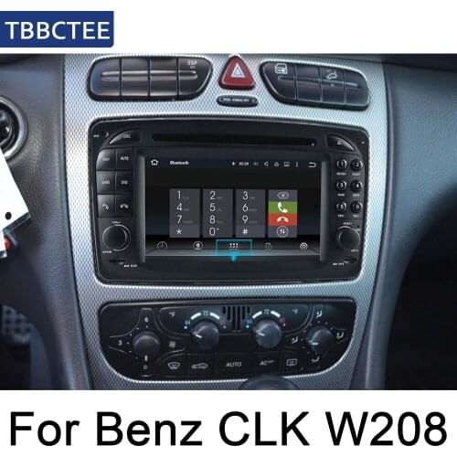 For Mercedes Benz CLK Class W208 1996~2003 NTG Car Multimedia Player Android Radio GPS Navigation Stereo Autoaudio Map Wifi HD