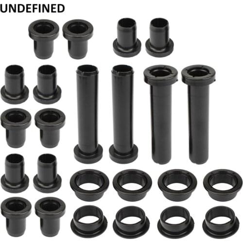 For Polaris ATV Sportsman 500 HO 4X4 2003-2005 Sportsman 500 HO 4x4 EFI 2007 Motorcycle Rear Suspension Bushings Kits Black