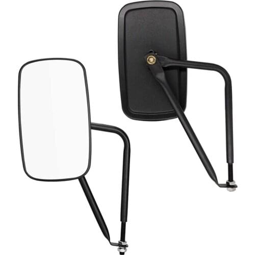 Doors Off Mirrors for Jeep Wrangler 2007-2018 JK & JL 2020 JT Shake-Proof Doorless Side Mirror, 2 Pack of Quick Release Mirrors