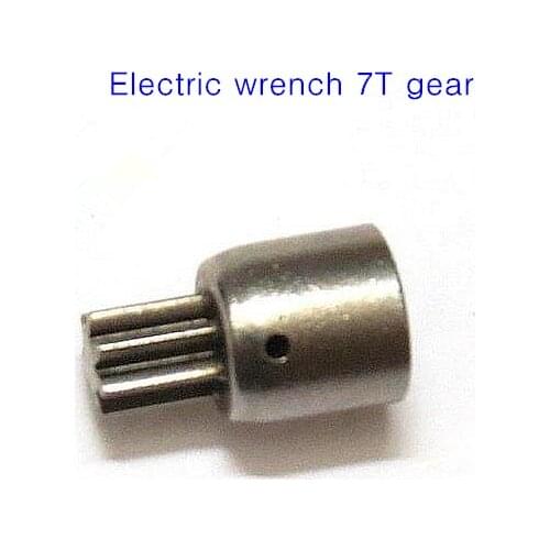 5pcs/Lot 775 DC Motor Electric wrench gear 7T Lithium battery motor gear 7 Tooth gear sleeve 4.98mm shaft diameter