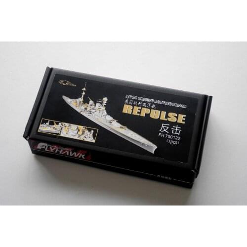 Flyhawk 700122 1/700 HMS Repulse for Tamiya top quality