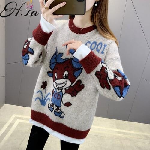 Женские пуловеры Hsa China At AliExpress