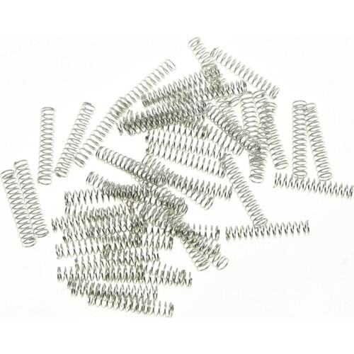 Kaish Pack of 50 Nickel Regular Humbucker Pickup Spring Mounting Springs 25mm Length