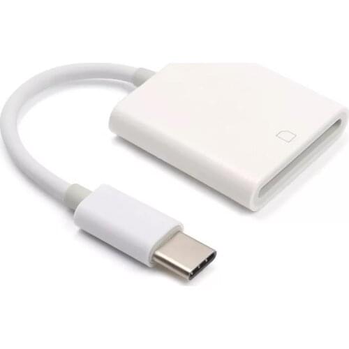 USB C to SD Card Reader, Type C Thunderbolt 3 Adapter Compatible with iPad Pro 2018, MacBook Pro/Air, Samsung Galaxy S10/S9/S8