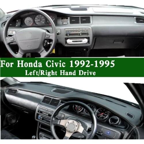 Fits Honda Civic EX EG DX HB EH2 EG6 SIR-S VTi 1992 1993 1994 1995 Dashmat Dashboard Cover Pad Dash Mat Instrument Panel Carpet