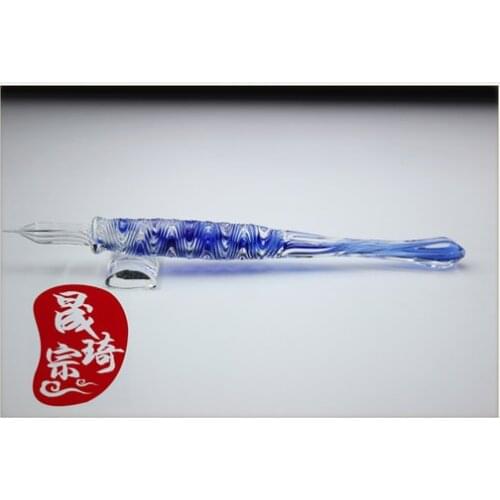 Handmade Creative Glass Crystal Dip Pen Japanese And Korean Stationery Personalized Pen Gift