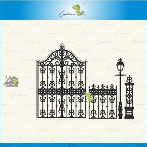 Gate metal cutting dies 2021 new diy molds Scrapbooking Paper Making die cuts crafts