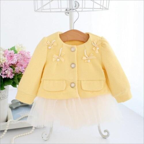 Sweet round neckline with bow and beaded tulle dress