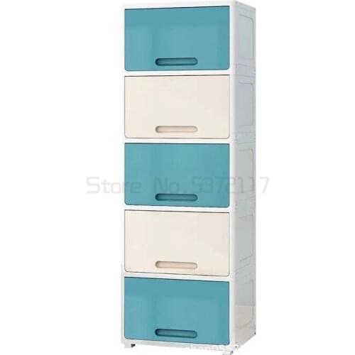 Multi layer storage box plastic flip type storage cabinet childrens storage cabinet babys wardrobe baby toy finishing box