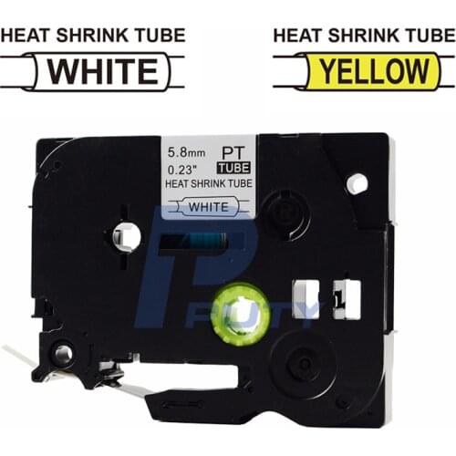 Multisize Compatible HSE 231 HSE-231 HSE-221 HSE 241 HSe251 211 631 Heat Shrink Tube Tape for brother p-touch printer