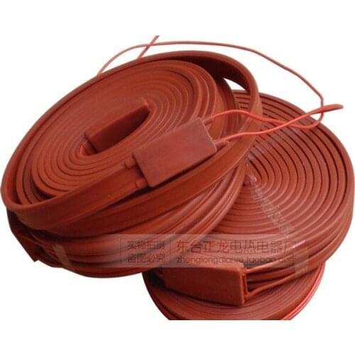 Silicone rubber heating belt Heat Tape Wound electric belt Cold storage pipe refrigeratory pipeline heater strip