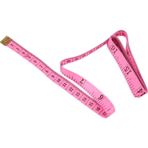 Practical Flexible 1.5 M Meters Rubber Measuring Tape for Sewing