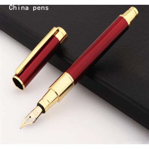 Luxury quality 377 Red wine Colors Business office Fountain Pen student school supplies ink calligraphy pen school supplies