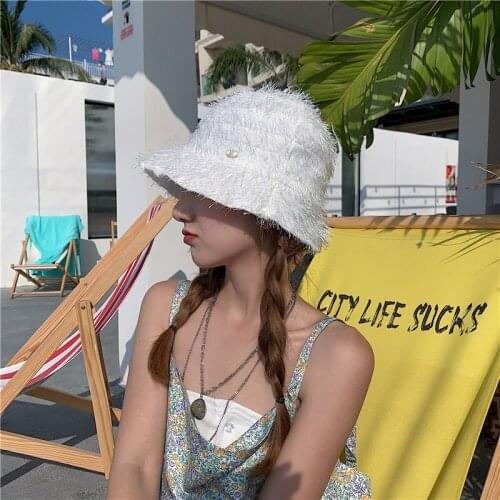 Summer Fool Edge Fisherman Hat Female Japanese Series Small Fresh Sunshade Basin Hat To Show The Face Of The Little Cute Hat