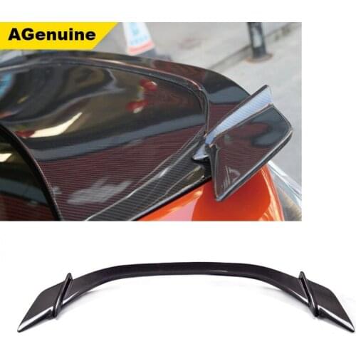 STI style carbon fiber BRZ rear spoiler wing back boot spoiler GT86 rear trunk spoiler for Subaru BRZ & Toyota GT86 2012-2017