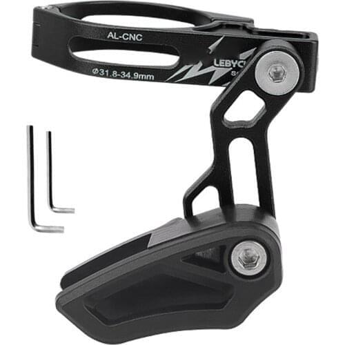 Bike Chain Stabilizer Universal Bicycle Chain Guide Positive Negative Teeth Single Disc Protector for MTB Mountain Bike