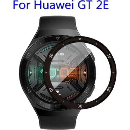 Full Screen Protector Film Cover For Huawei Watch GT 2e / GT2 E Smartwatch 3D Curved Edge Soft Fibre Glass Film Accessories