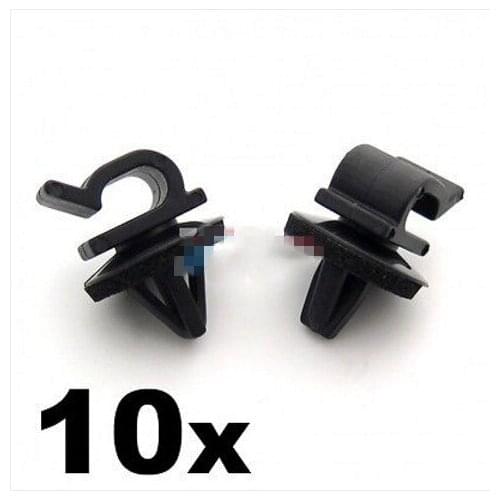 10x For Vehicle Cable & Wiring Harness Clips- for Routing in the Engine Bay / in-Car