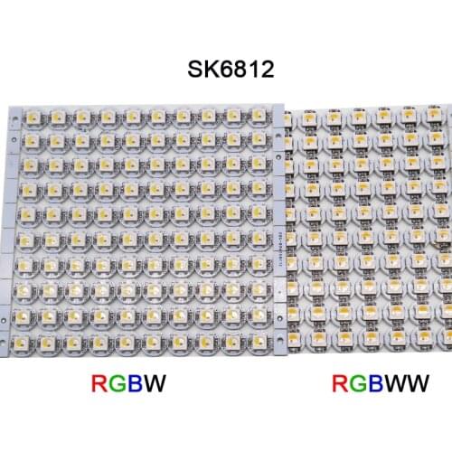 100pcs Built-in 5050 SMD RGB SK6812 IC DC5V SK6812 LED Board Heatsink RGBW/RGBWW LED chips (10mm*3mm)