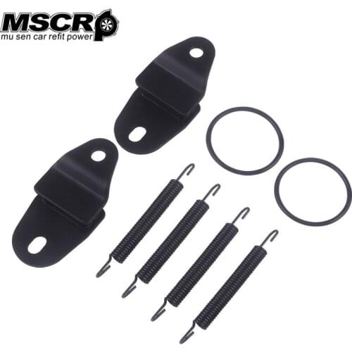HIGH QUALITY Exhaust Muffler Pipe Stay Mount Hanger for Yamaha Banshee 350 YFZ350 1987-2006 2pcs