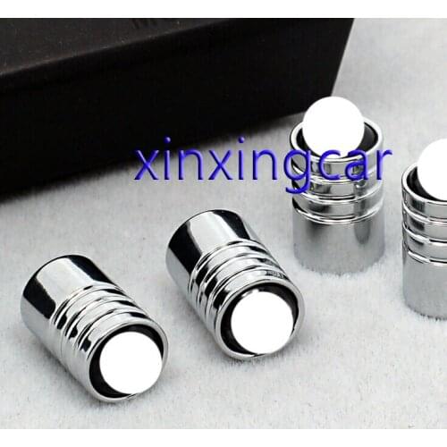 FREE SHIPPING 4PCS GTI R Logo Car Tyre Tire Valve Stems Caps For VW Golf 7 Tiguan LAVIDA Golf 6 GTI CC POLO BORA PASSAT