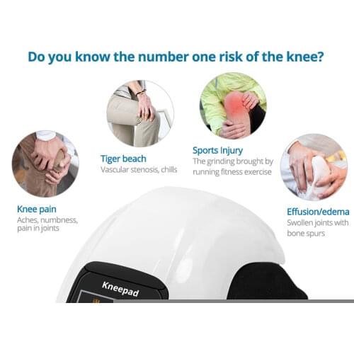 DIOZO Knee Massager Far Infrared Heat Therapy Vibration Massage Knee Joint Care Tool