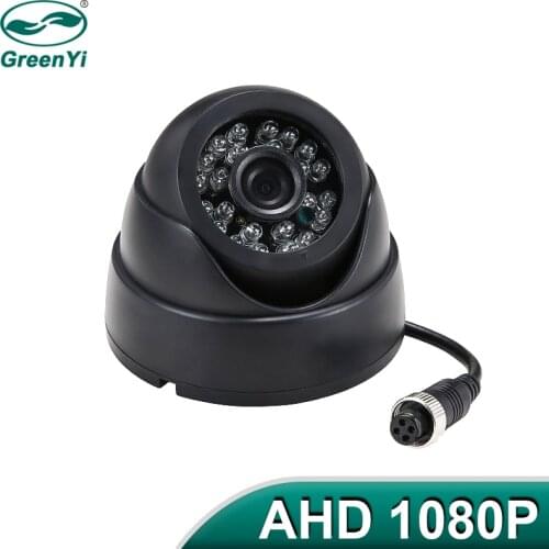 GreenYi 1920*1080P AHD High Definition Truck IR Night Vision Rear View Camera 360 Degree Bus Spherical Car Indoor Camera