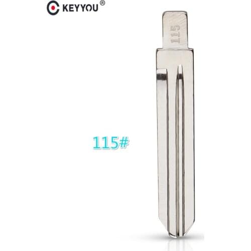 KEYYOU NO. 115 Folding Remote Key Blade For KIA K2 (2012) Flip Key Blade Car Blank Key Blade