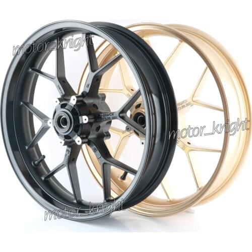 Motorcyle Alloy Front Wheel Rims For Honda CBR600RR CBR 600RR F5 2007-2018 08 09 10 11 12 13 14 15 16 17 Rims Matt Black Gold