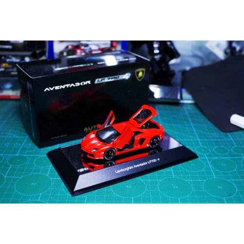 AUTOART 1/43 LAMBORGHINI aventador LP700-4 open doors collection die-cast alloy car model
