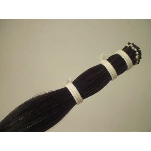 NEW Natural black 100 hanks violin bow hair hank