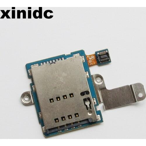 Xinidc Original New For Samsung Galaxy Tab 10.1 P7500 Sim Card Reader Holder Tray Slot Socket Flex Cable Ribbon Free Shipping