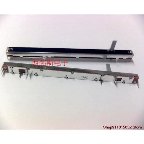 Original sound art mixer fader ALPS straight sliding potentiometer stroke 100MM total length 128 cm 10K